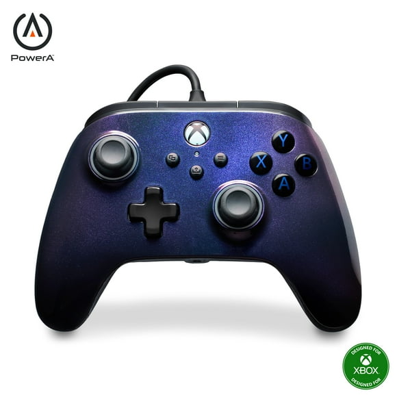 PowerA Advantage Wired Controller for Xbox Series X|S - Blue Sparkle