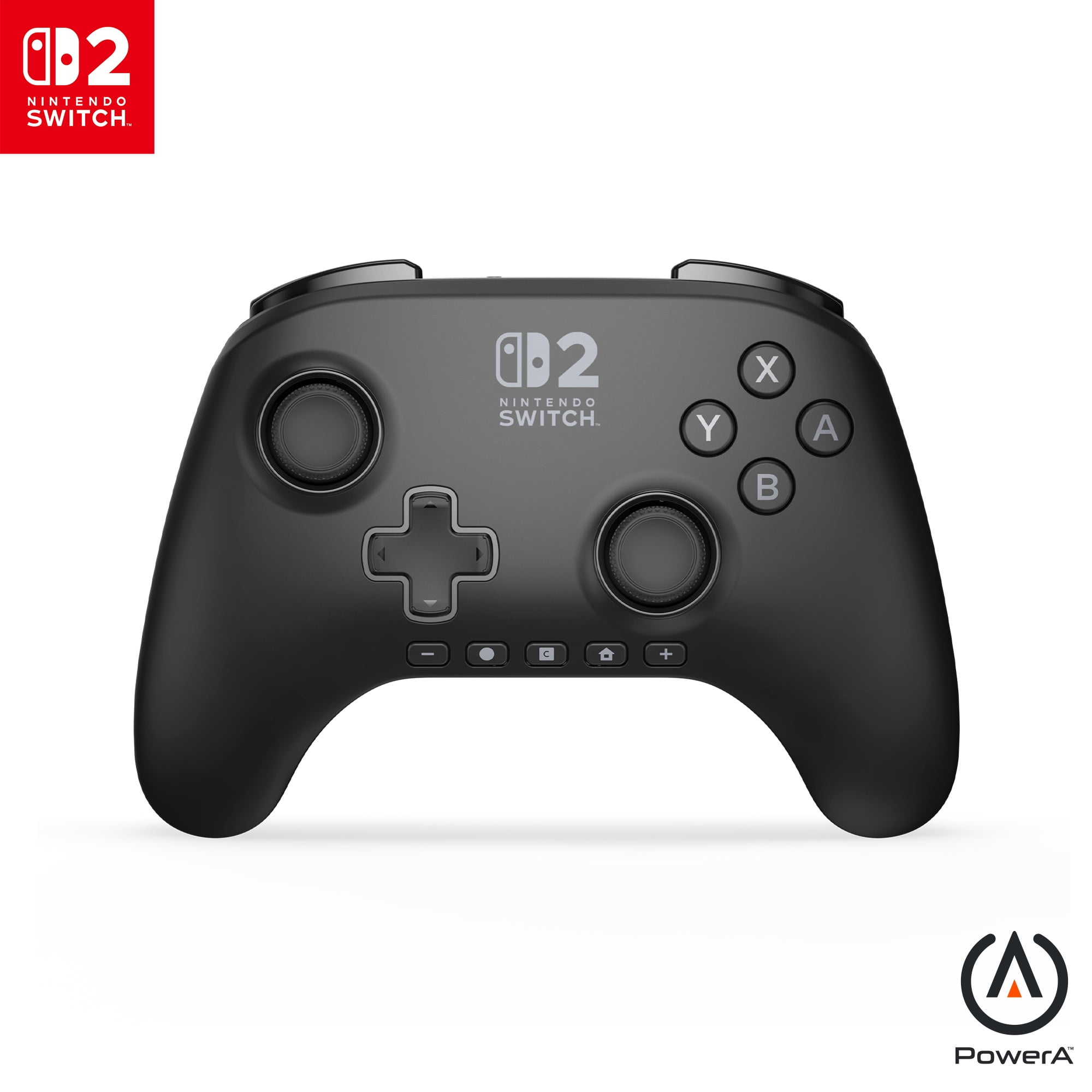 PowerA, Wireless Controller for Nintendo Switch 2, Black - Walmart.com