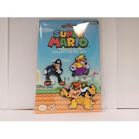 PowerA Collector Pin Set - Super Mario Villains, New