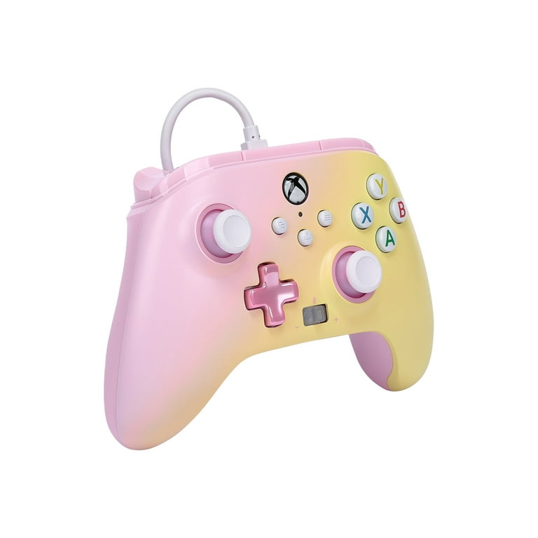 PowerA Enhanced Controllers - Wired Gamepad in Pink Lemonade for