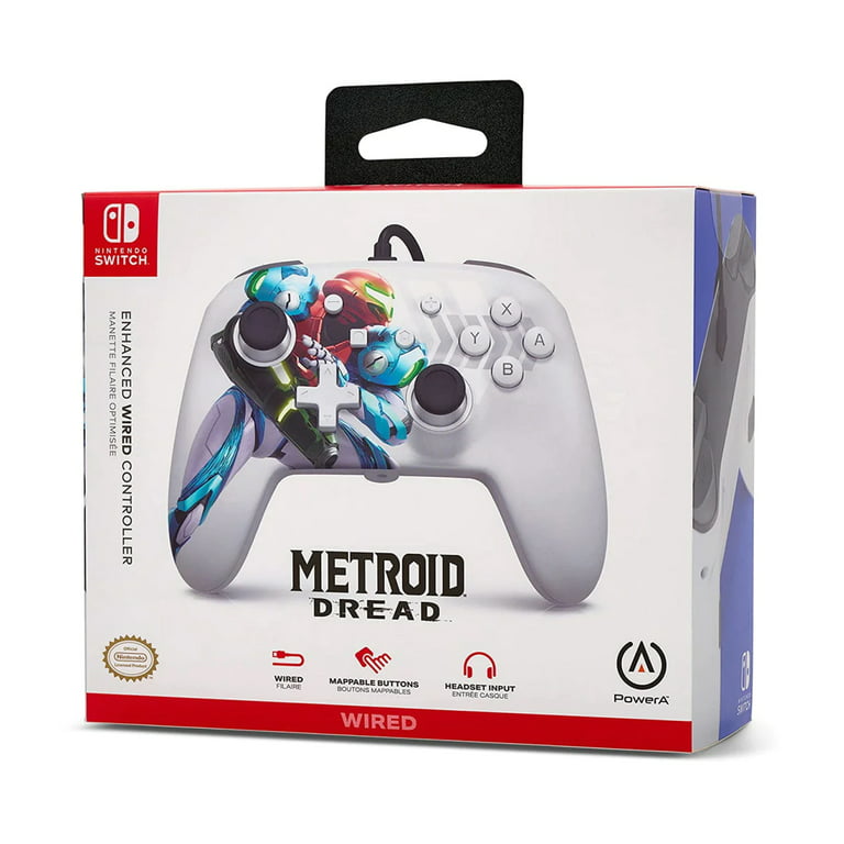 PowerA Enhanced Wired Controller for Nintendo Switch - Metroid Dread  [Nintendo Switch Accessory] 