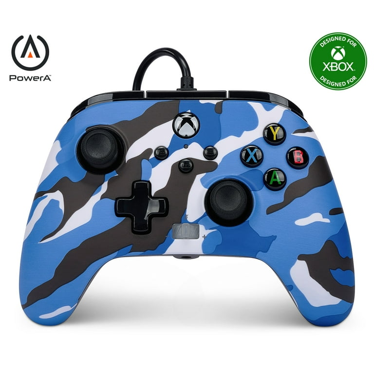 Xbox One Series XS Custom Soft Touch Controller - Soft Touch Feel, Added  Grip, Cool Blue Color - Compatible with Xbox One, Series X, Series S
