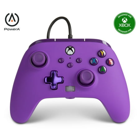 PowerA Enhanced Wired Controller for Xbox Series X|S - Royal Purple