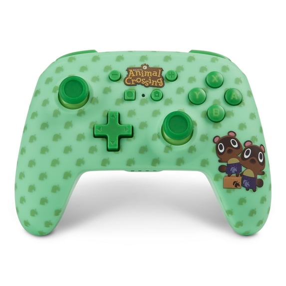 PowerA Enhanced Wireless Controller for Nintendo Switch - Animal Crossing: Timmy & Tommy Nook