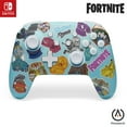thumbnail interactive-video image 1 of PowerA Enhanced Wireless Controller for Nintendo Switch - Fortnite Sticker Mania, 1 of 11