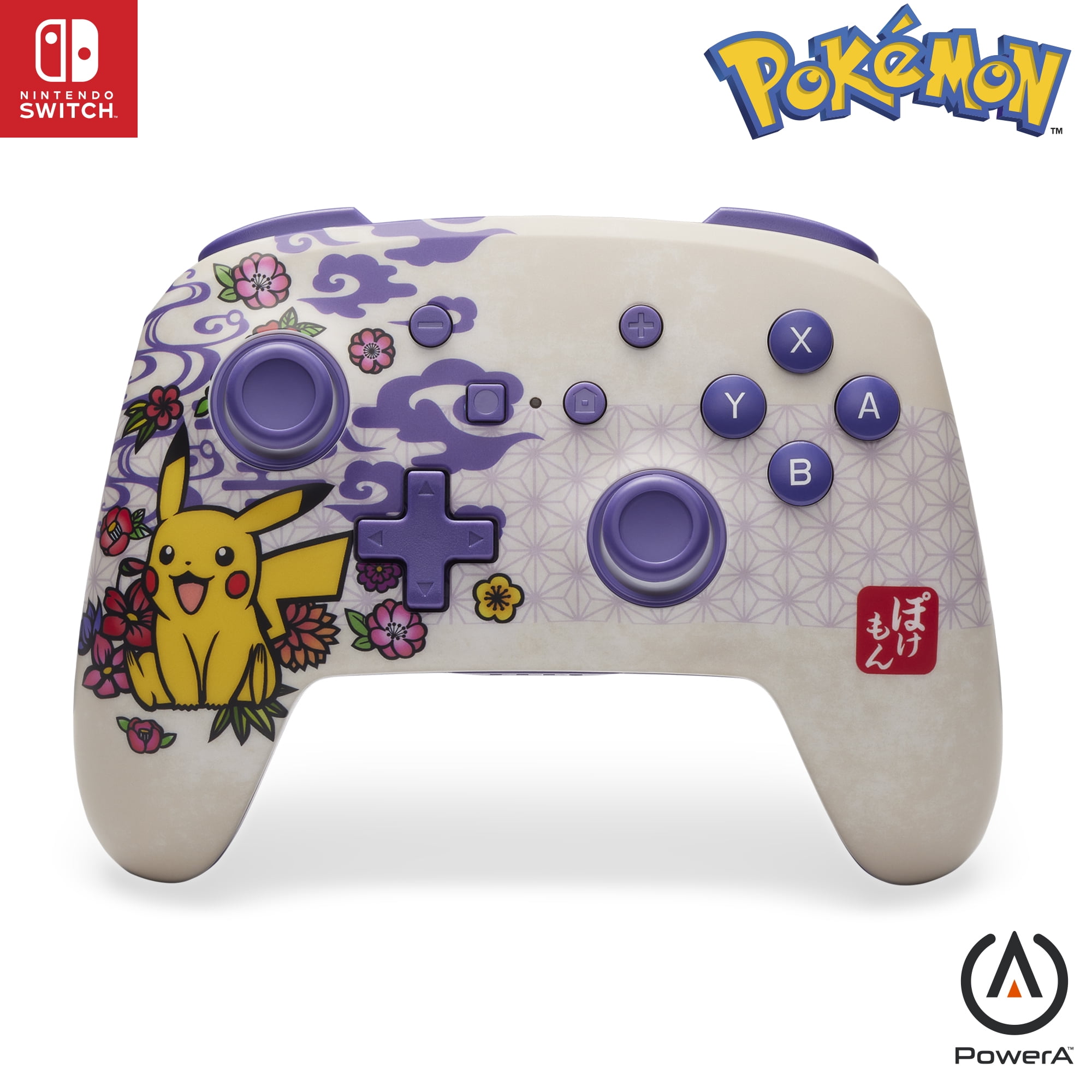 PowerA Enhanced Wireless Controller for Nintendo Switch - Pokémon Blossom