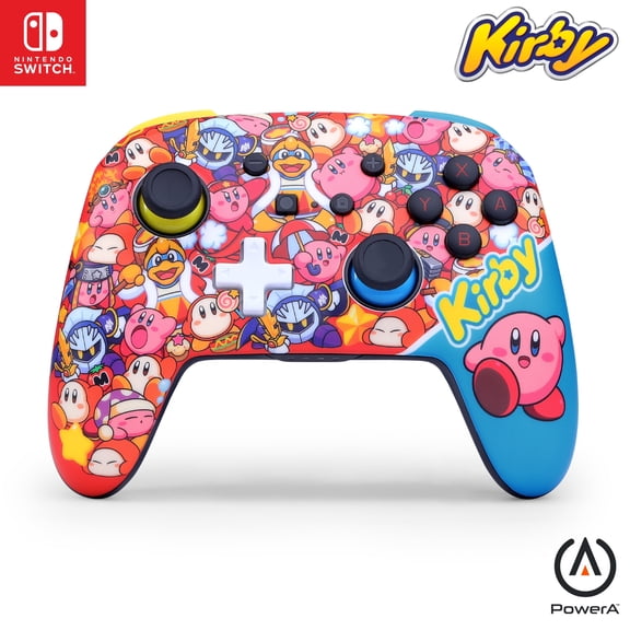 PowerA Enhanced Wireless Controller for Nintendo Switch - World of Kirby