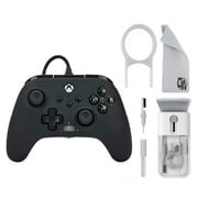 PowerA - FUSION Pro 3 Wired Controller for Xbox Series X|S - Black With Cleaning Electric kit Bolt Axtion Bundle Like New