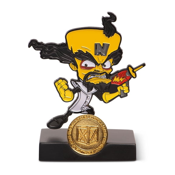 PowerA Heavy Metal Crash Bandicoot Statue - Dr. Neo