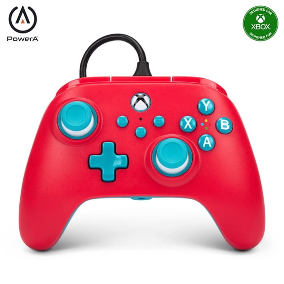 PowerA Nano Enhanced Wired Controller for Xbox Series X|S - Red Sky