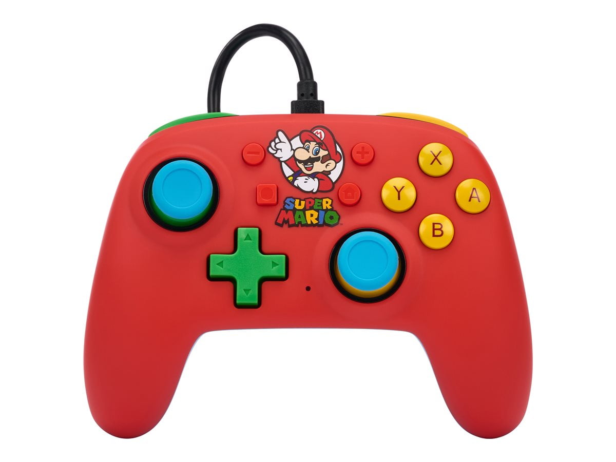 PowerA Nano - Gamepad - wired - Mario Medley - for Nintendo Switch, Nintendo Switch Lite