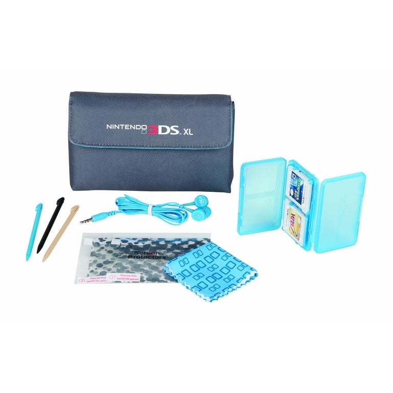 PowerA Official 3DS XL Starter Kit - Blue - Walmart.com