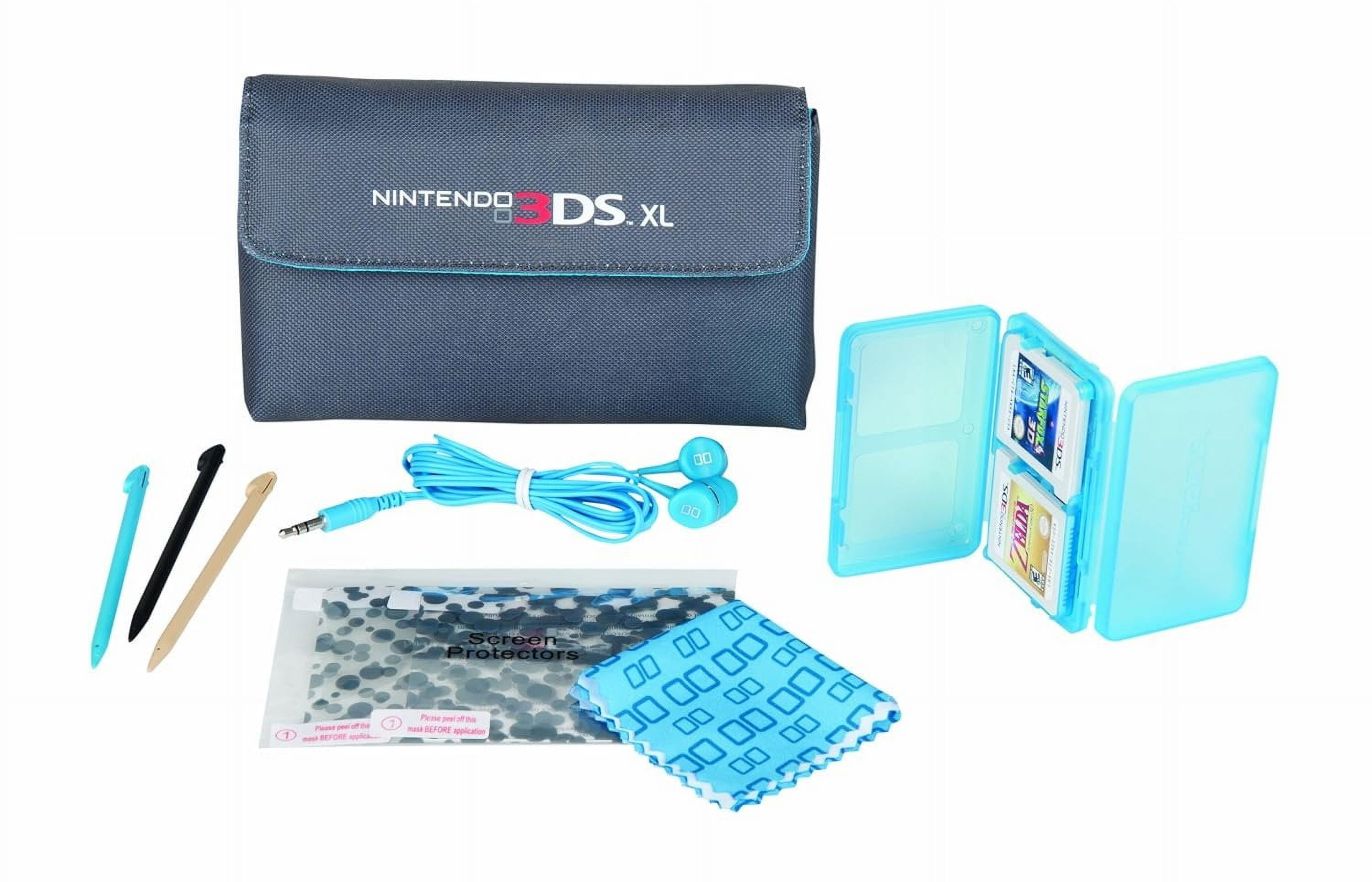 PowerA Official 3DS XL Starter Kit - Blue - Walmart.com
