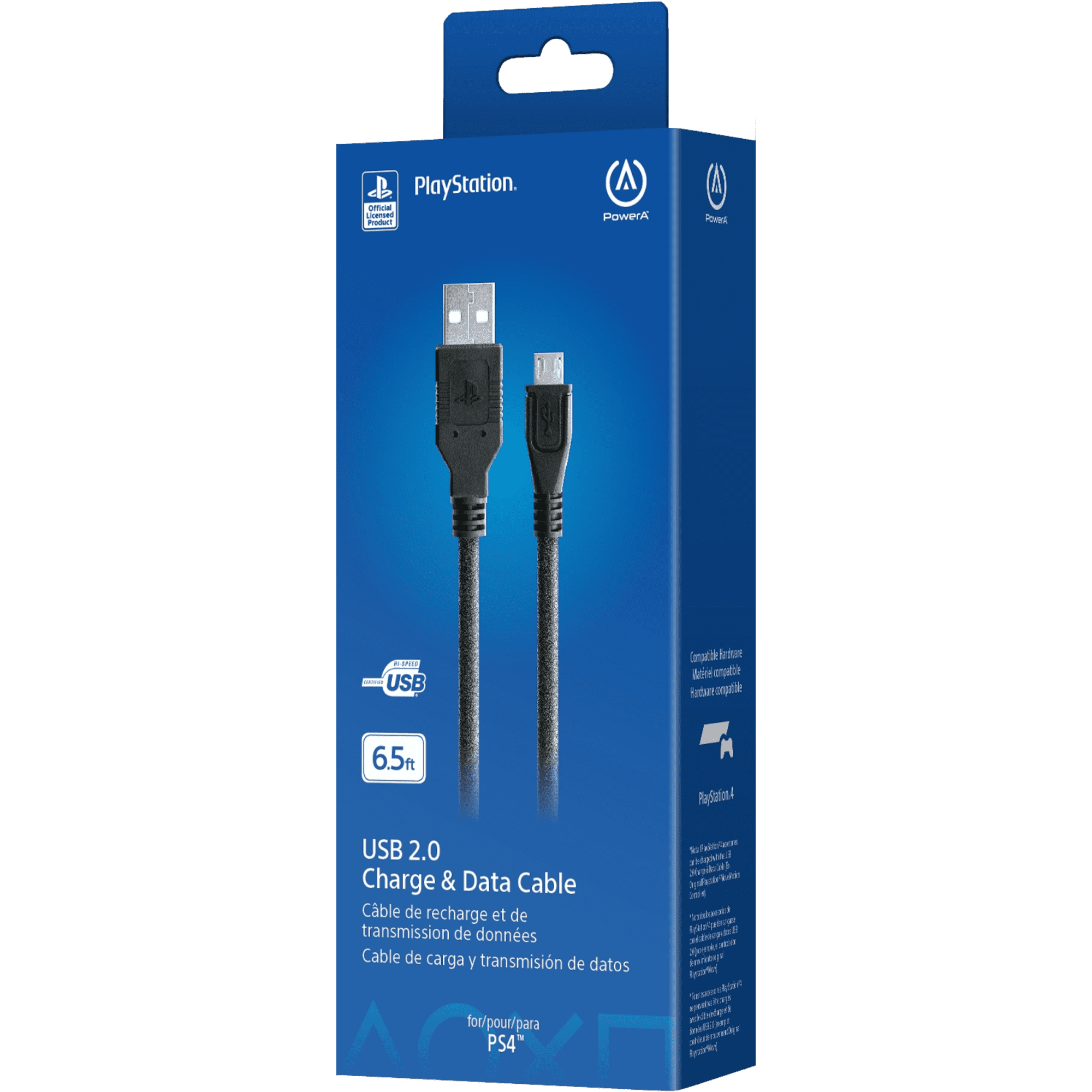 PowerA USB Charge Cable for PlayStation 4