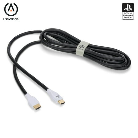 PowerA - Ultra High Speed HDMI 2.1 Cable for PS5 - White