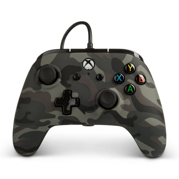 PowerA Wired Controller for Xbox One - Thunder Cloud Camo