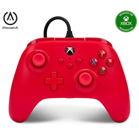 PowerA - Wired Controller for Xbox Series X|S - Red