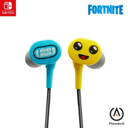 PowerA - Wired Earbuds for Nintendo Switch - Fortnite Peely
