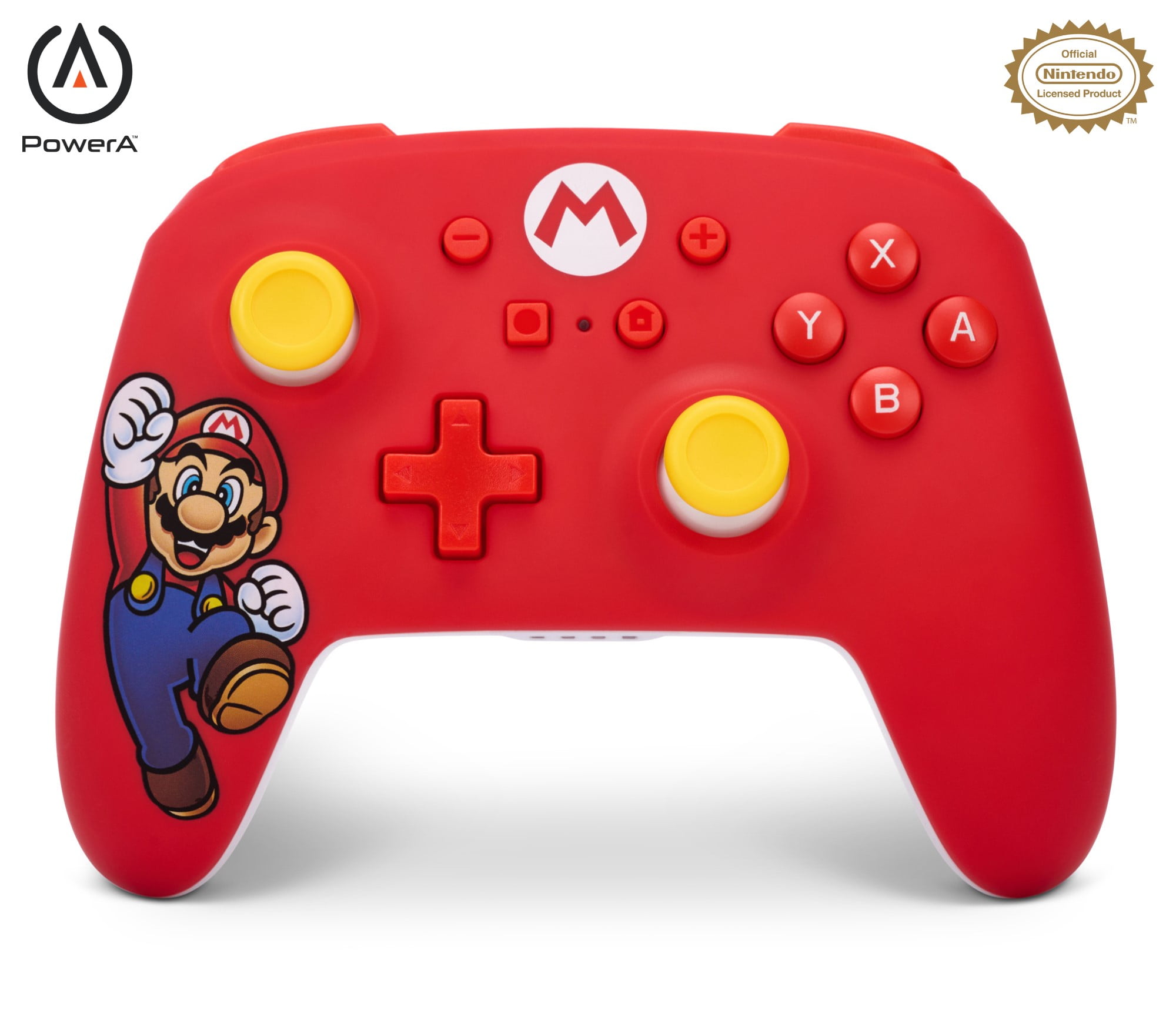 PowerA Wireless Controller, Mario Joy - Nintendo Switch