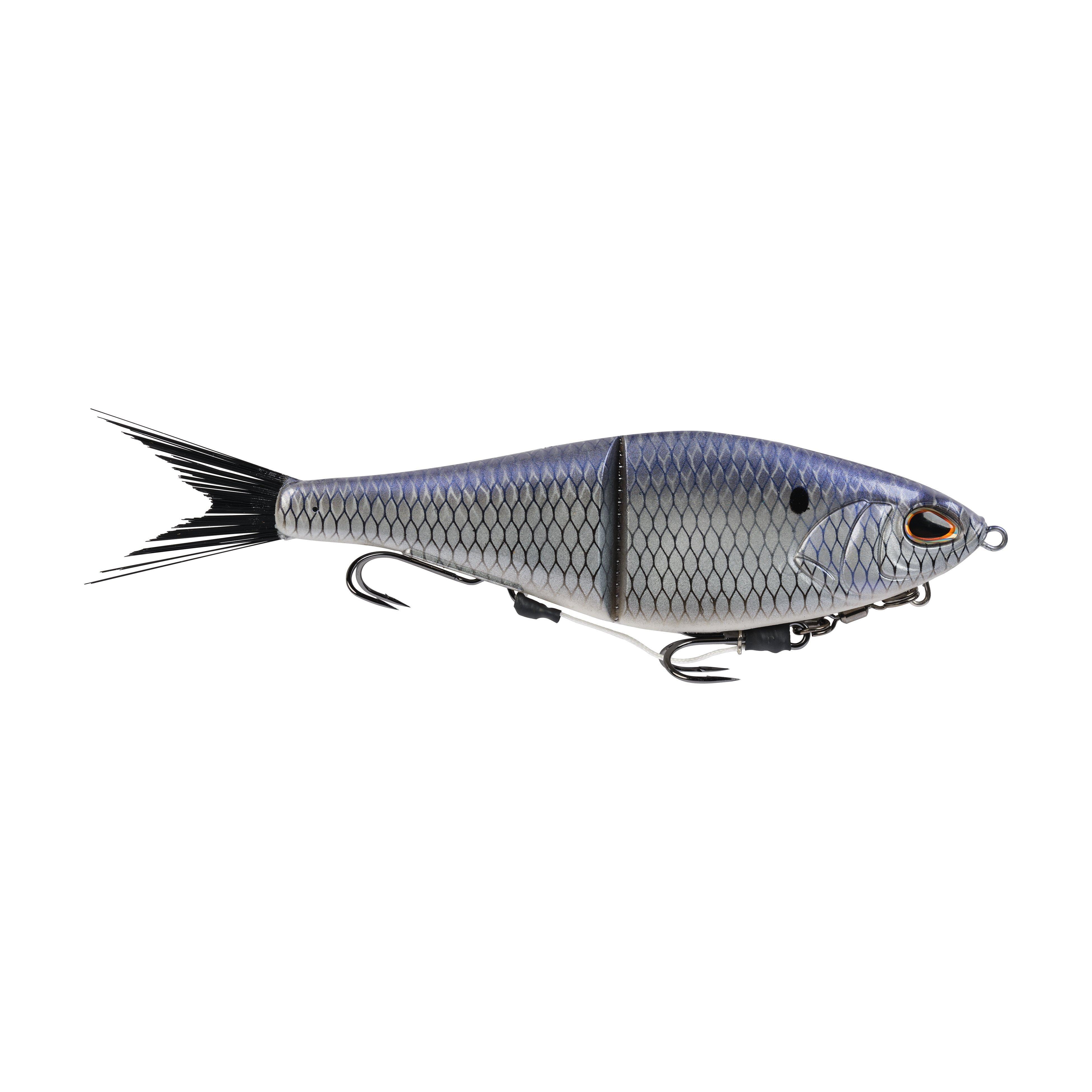 Berkley PowerBait® Chop Block, 10 in, Chrome Gizzard