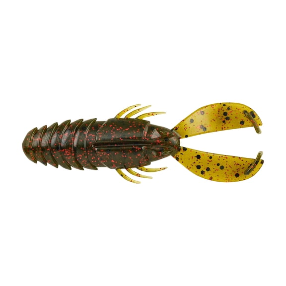Berkley PowerBait Crash Craw, 3.5 in, Watermelon Red