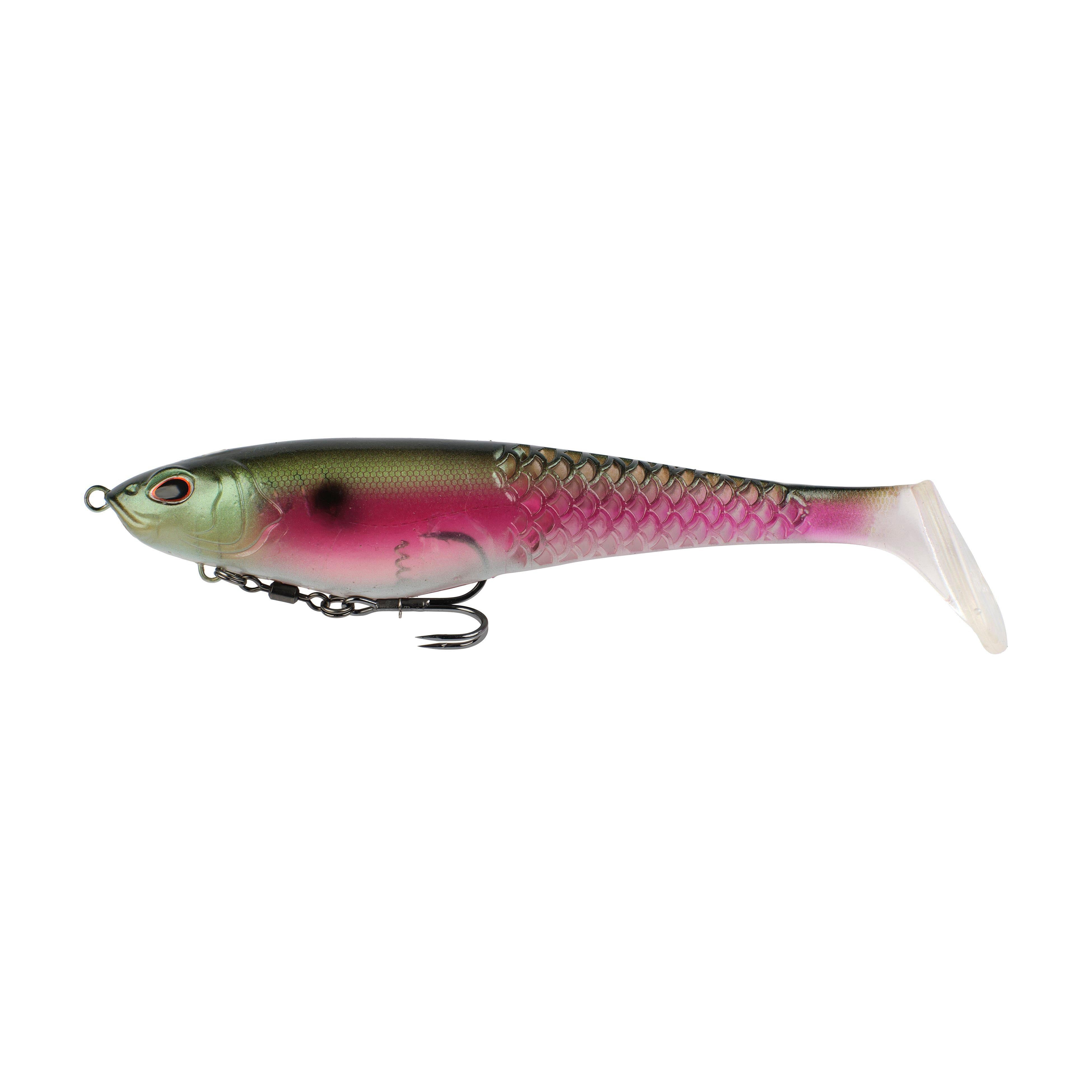 Berkley PowerBait® CullShad, 8 in, Green Gizzard