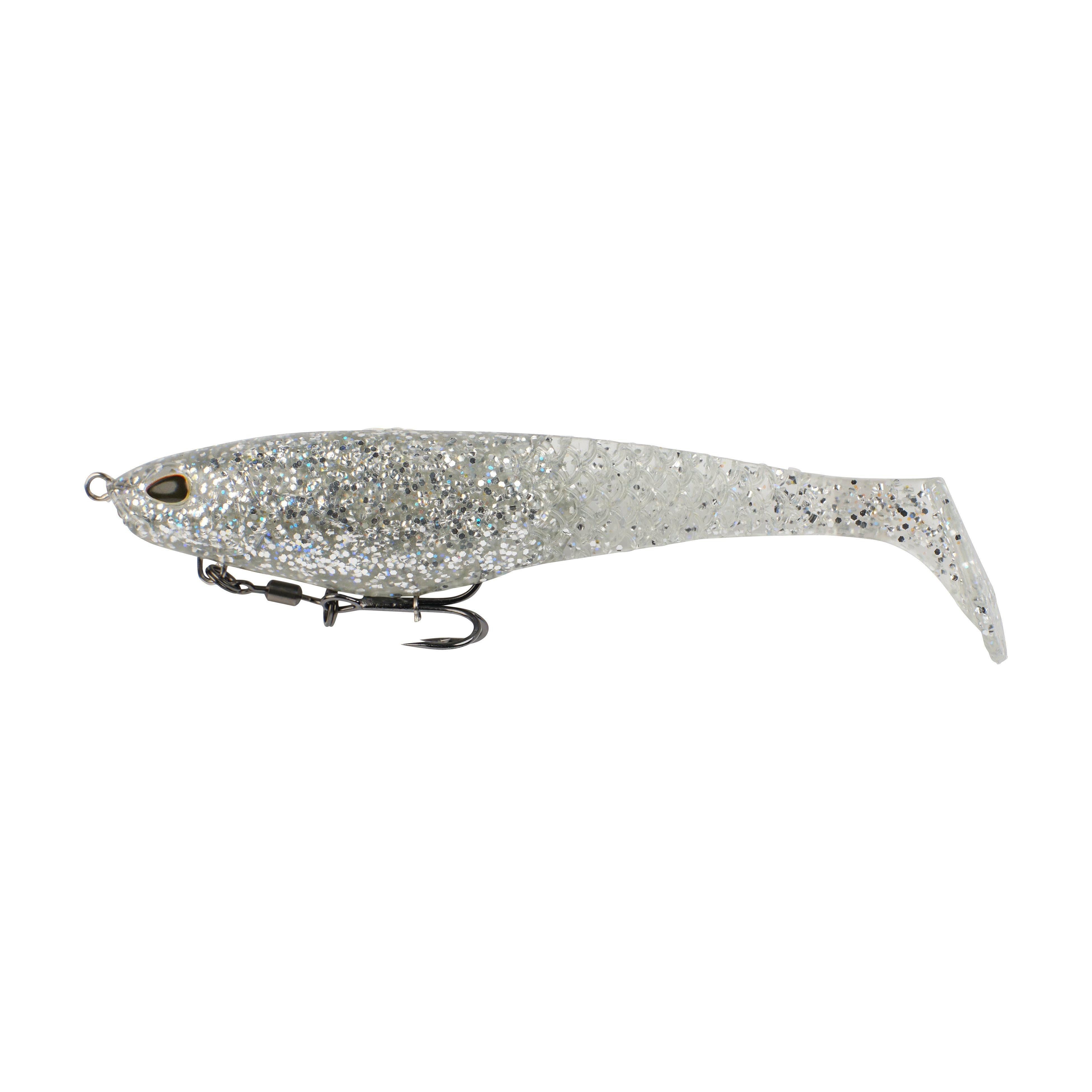 Berkley PowerBait® CullShad, 5 in, Chrome Flash