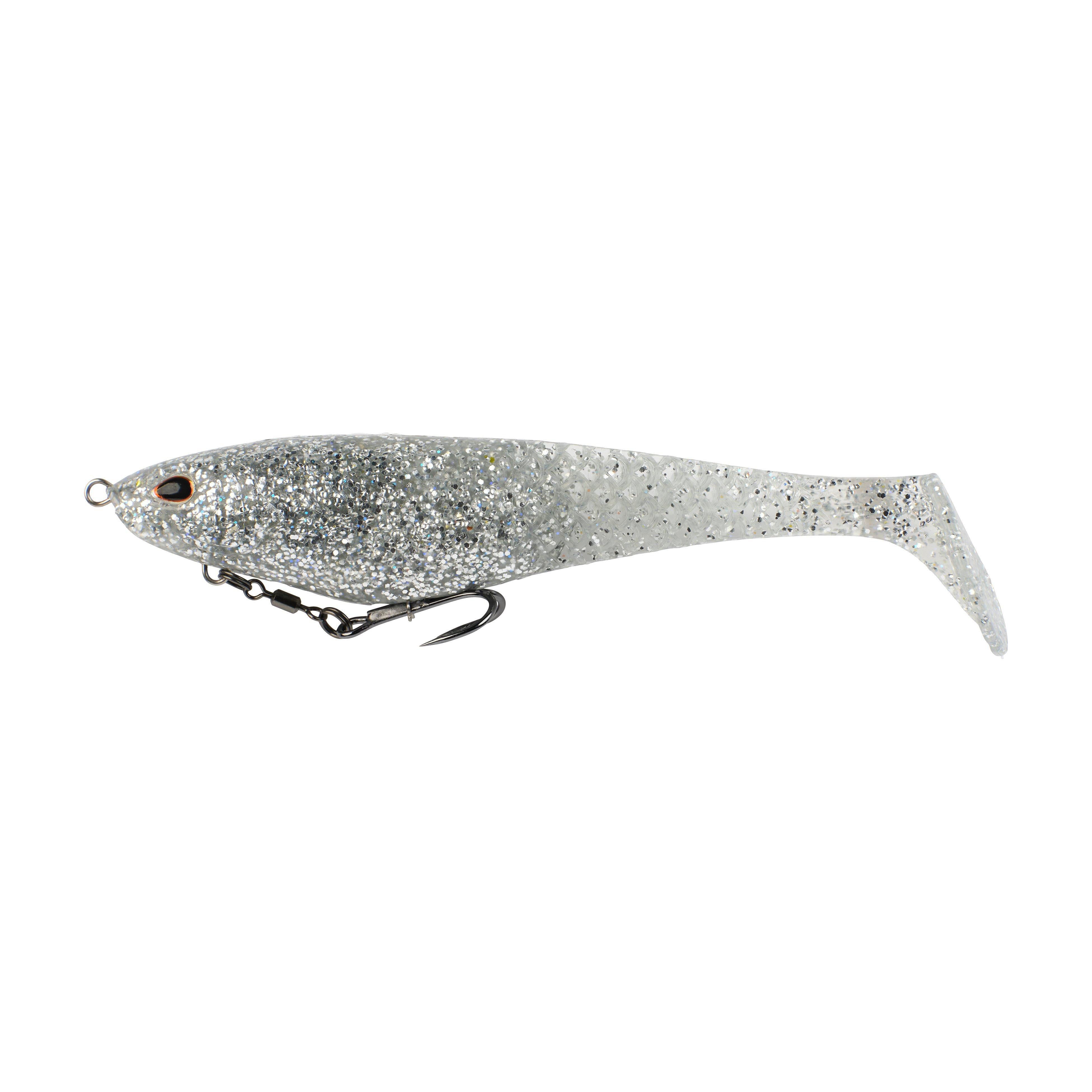 Berkley PowerBait® CullShad, 6 in, Chrome Flash