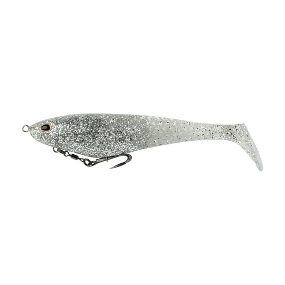 Berkley PowerBait® CullShad, 6 in, Chrome Flash