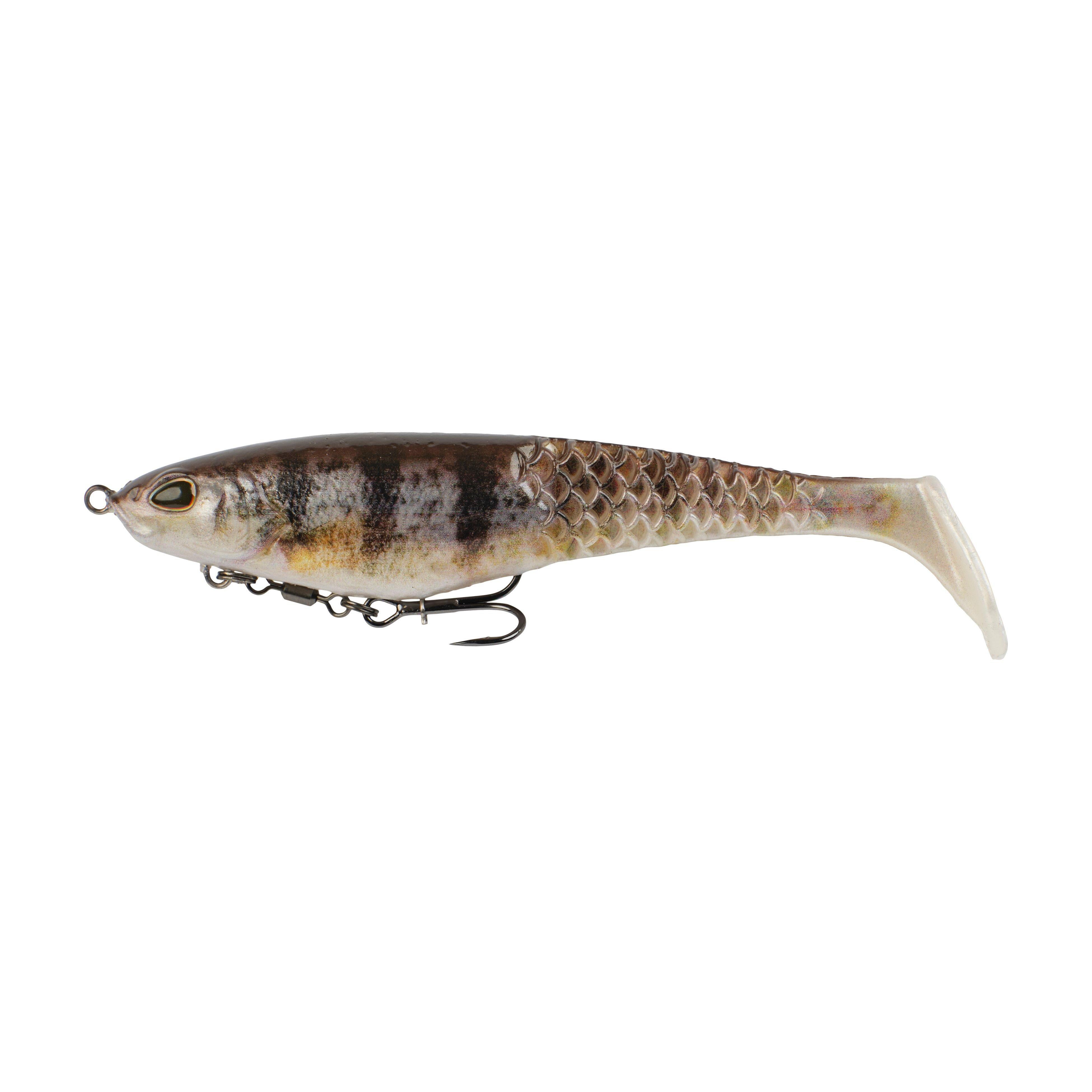 Berkley PowerBait® CullShad, 5 in, HD Yellow Perch