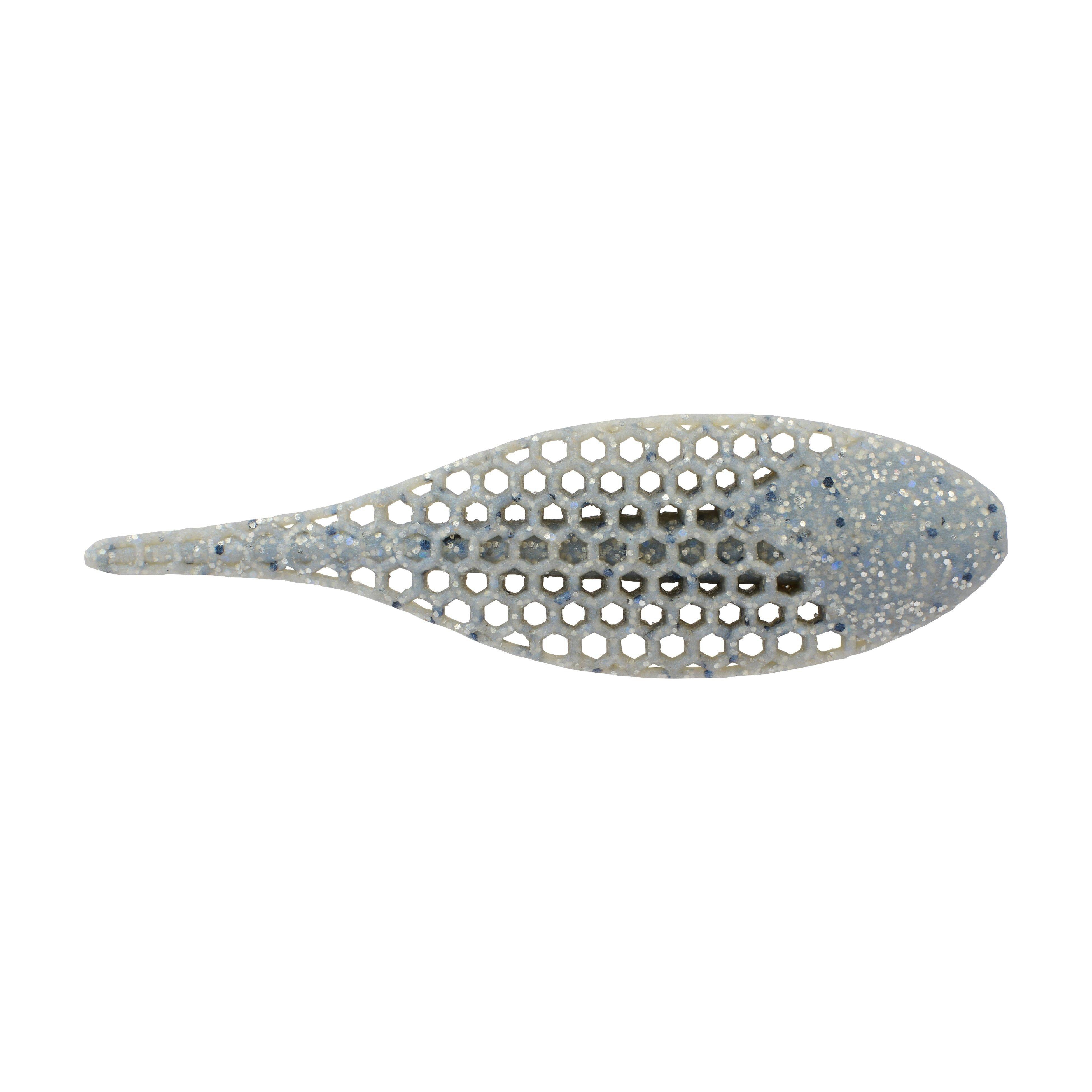 Berkley PowerBait® MaxScent Flux-Gill, 5.3 in, Blue Pearl Black Hologram