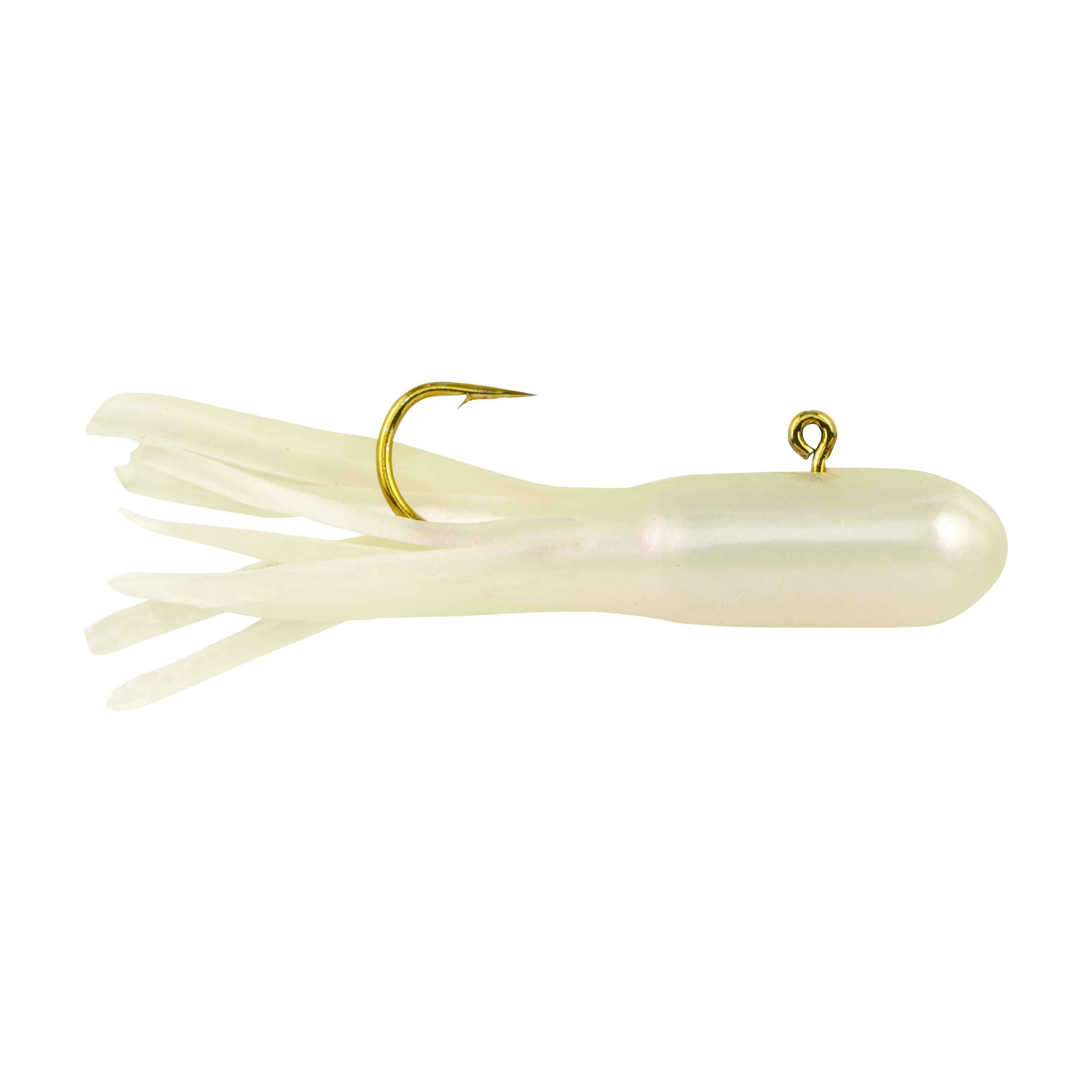 Berkley PowerBait Pre-Rigged Atomic Tubes - Yellow Back, 1/64 Oz Fishing Lure For Trout & Panfish