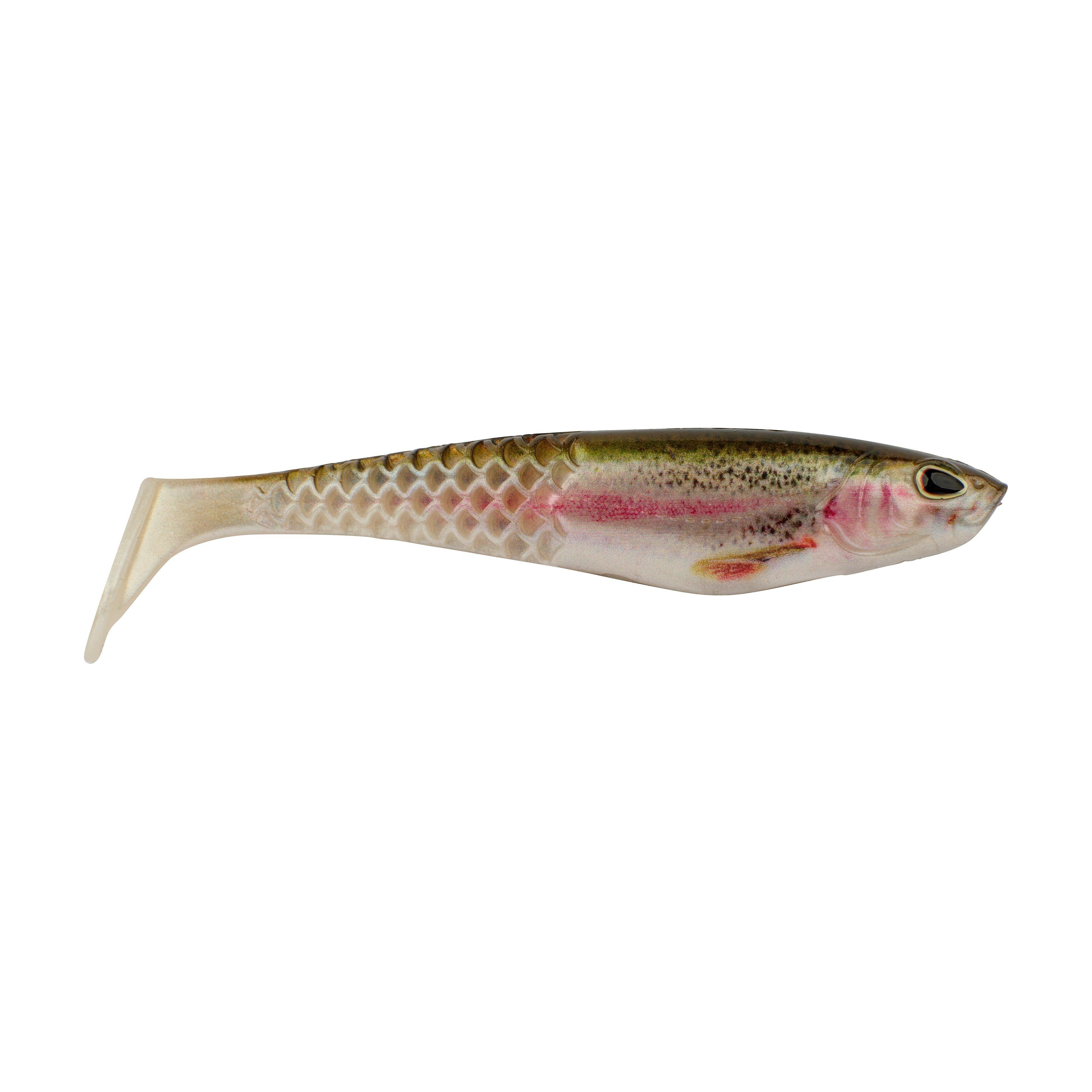Berkley PowerBait® Unrigged CullShad, 6 in, HD Rainbow Trout