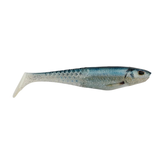 Berkley PowerBait Unrigged CullShad, 6 in, HD Blue Shad