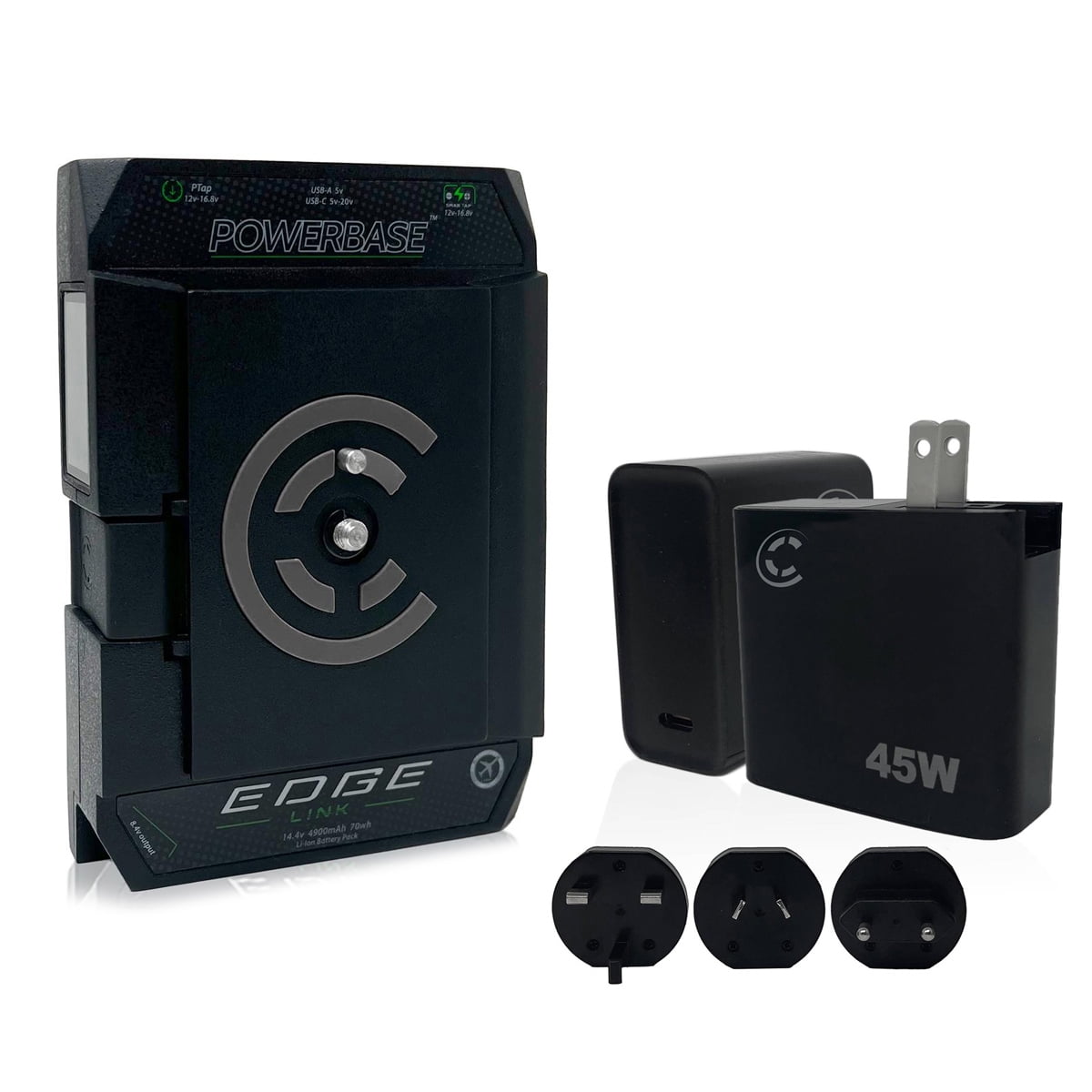 Chargeur V-Mount Hypercine Pro-X Quad 4 Canaux Pour Batteries 14.4/28V