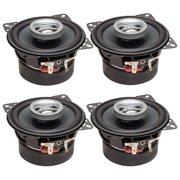 PowerBass 2 Pairs of OE-402 4" Coaxial 2-Ohm Speakers