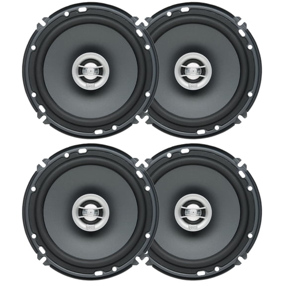 PowerBass 2 Pairs of OE-675 6.75" Coaxial 2-Ohm Speakers