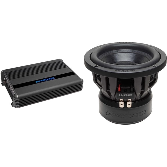 PowerBass 3XL-820D - 8" Dual 2-Ohm VC with XMA-800D - 800 Watt x 1 @ 1-Ohm Class-D Amplifier