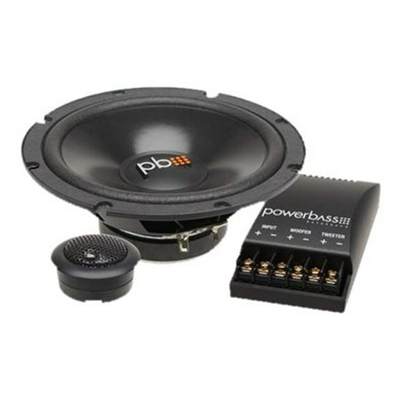 PowerBass S-60C - 6.5" Component OEM Replacement Speaker - Pair