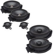 PowerBass OE Series Direct Replacement Speakers With Front Tweeters Compatible With Chevy Sonic 12-20