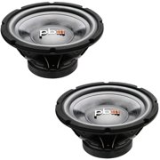 PowerBass Two PS-10 PS Series 10 4-Ohm Subwoofers