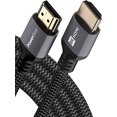 thumbnail image 1 of PowerBear 8K HDMI Cable for TV, Computer, Laptop, Monitor, Projector, and Gaming, High-Speed HDMI Cable, 8K, 60Hz, 4K 120Hz, 2K, 1080p, ARC and CL3-Rated HDMI Cord, Black, 10 Feet, 1 Pack, 1 of 8