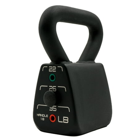 PowerBlock 18-35 lb. Adjustable Kettlebell, Weight Set Gym Equipment