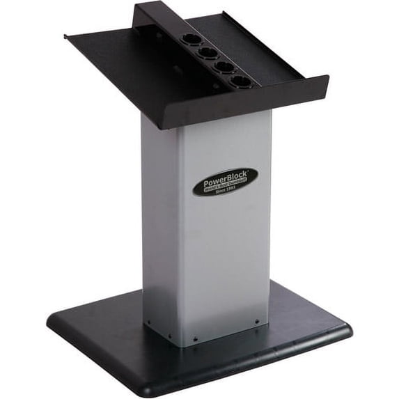 PowerBlock Large Column Stand, Dumbbell Weight Rack up to 90 Pounds
