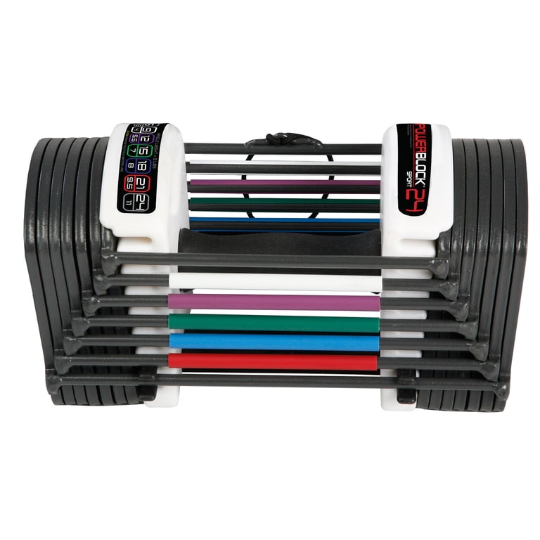 PowerBlock Sport 24 lb Speedlock Adjustable Dumbbell, Single