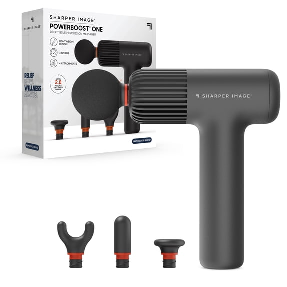 Sharper Image Powerboost One Deep Tissue Percussion Massager