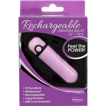 PowerBullet Rechargeable Bullet Vibrator, Purple