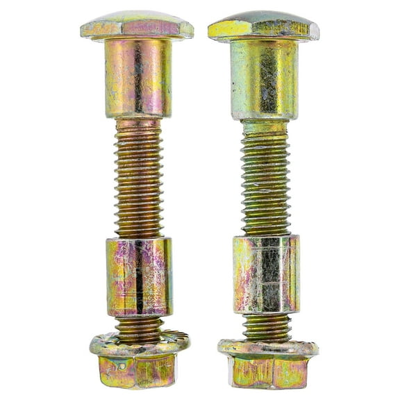 PowerCare Wheel Bolts Universal Fit 1/2"DIA Hub Wheel Hub 1-1/8" to 2" Long