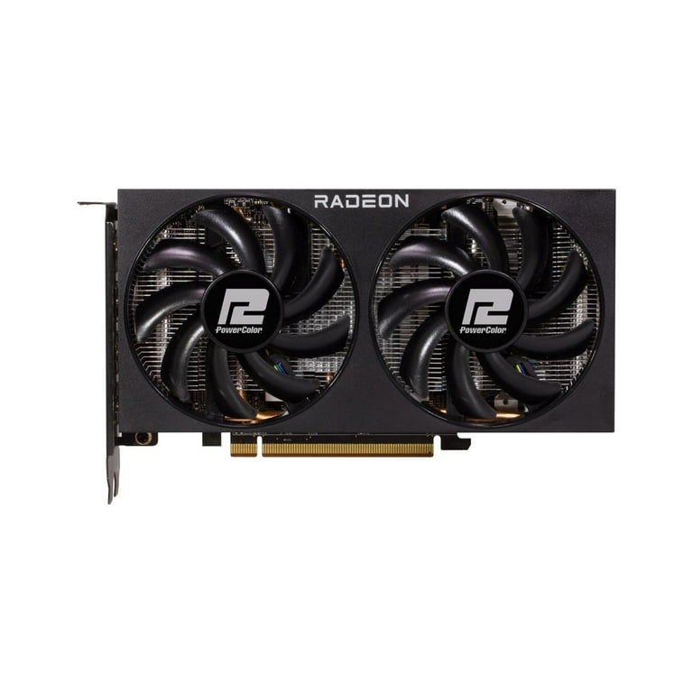 PowerColor Fighter Radeon RX 7600 8GB GDDR6 PCI Express 4.0 x8 ATX Video  Card RX7600 8G-F