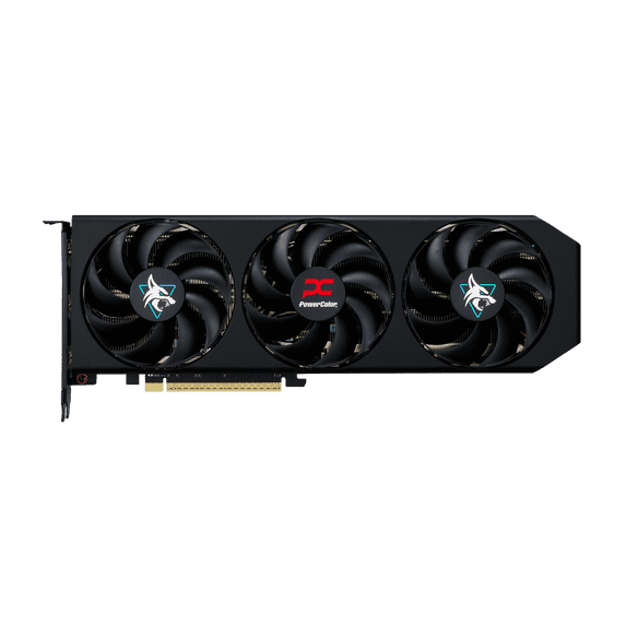 PowerColor Hellhound Radeon RX 9060 XT 16GB GDDR6 PCI Express 5.0 x16 ATX Video Card RX9060XT 16G-L/OC